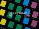 Blank Coloured Keyboard Stickers (OEM)